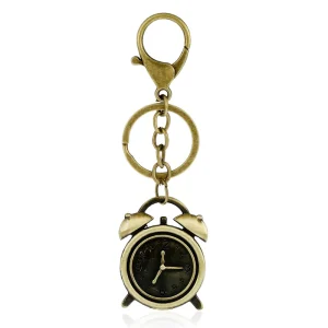 Vacker nyckelring i Steampunk-stil – klocka