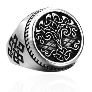 Ring – Nordisk Mytologi – Öppen ring Yggdrasil