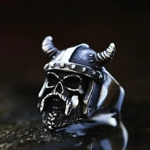 Ring – Nordisk mytologi – Viking dödskalle