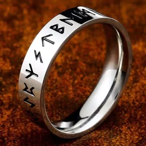 Ring – Nordisk Mytologi – Runor 6mm
