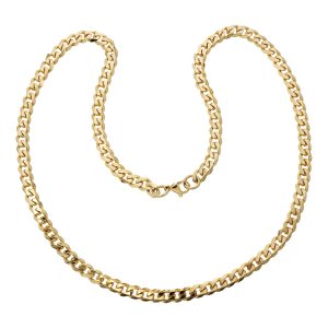 Pansarkedja i Guldförgyllt Stål, 6 mm(2-Pack)