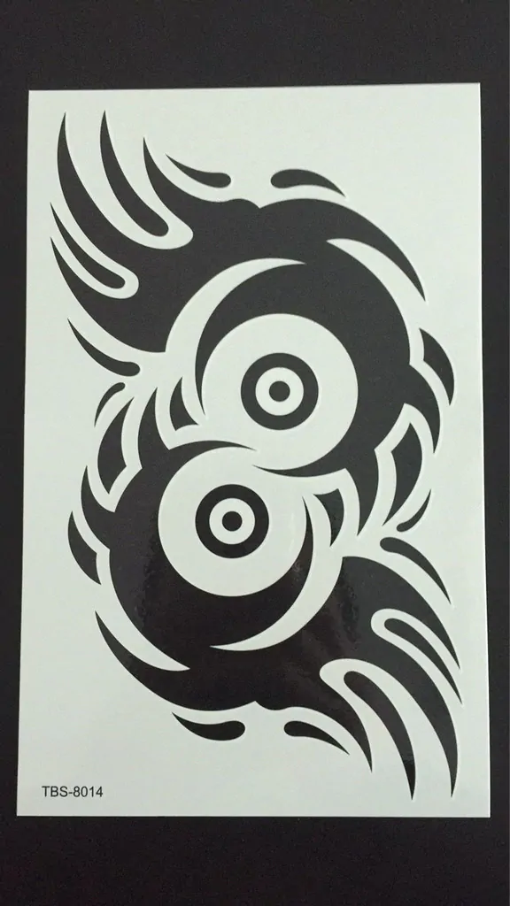 Tillfällig Tatuering 19 x 12 cm – Tribal